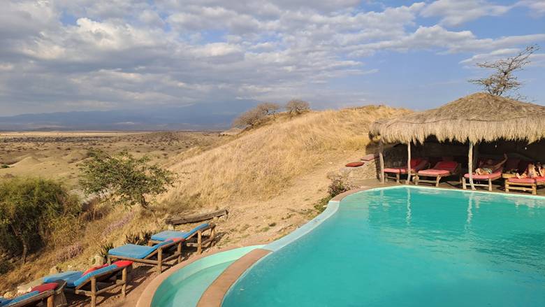 Bazen u Masai Lodge-u